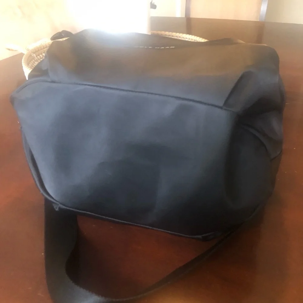 Authentic Cole Haan Black Nylon  drawstring hobo bag - Picture 8 of 12